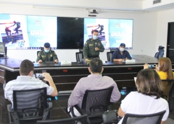 La reunión se realizó en el comando de la Policía Metropolitana de Barranquilla