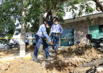 Acuacar detecta conexión irregular al acueducto en Pasacaballos