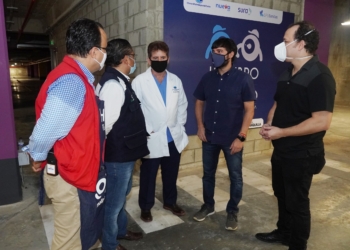 Distrito habilita segundo punto de vacunación COVID-19 con acceso vehicular