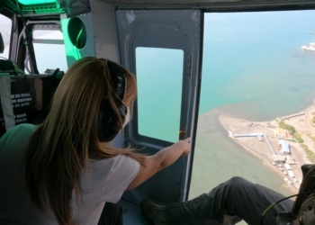 Gobernación del Atlántico y la Fuerza Aérea verifican el cumplimiento de las medidas restrictivas en el departamento