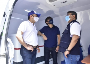 Distrito inicia vacunación contra el COVID-19 a través puntos móviles