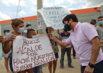 A La Paz también llegará la pavimentación al 100% con Barrios a la Obra