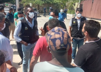 Distrito recupera terrenos ocupados por 35 familias a orillas de la ciénaga de Mallorquín