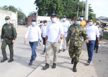 Distrito y fuerza pública despliegan acciones articuladas por la seguridad de Barranquillita