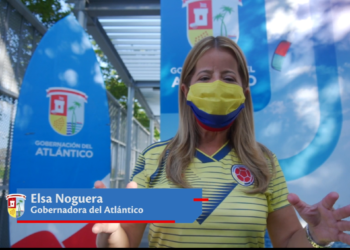 Gobernadora invita a vivir el partido de la Selección Colombia y disfrutar del turismo del Atlántico