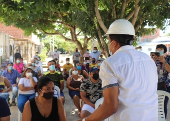 Alcaldía de Malambo socializó construcción de vía-canal a habitantes de El Concorde 7° etapa