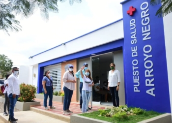 Gobernadora del Atlántico entregó tres puestos de salud renovados en zona rural de Repelón