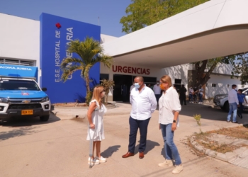 Gobernadora del Atlántico entregó la nueva sala de urgencias del hospital de Candelaria
