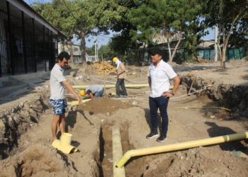 En un 60% avanzan trabajos de vía-canal en Villa Spencer, Malambo