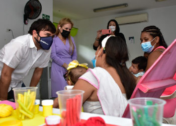 Con mejoras y dotación, Centro de Desarrollo Infantil Carlos Meisel reabrió sus puertas