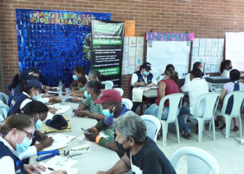 Con tres eventos simultáneos, Sisbén atendió 750 habitantesen Las Flores