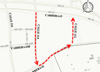 A partir del 8 de marzo hay cambio de sentido vial en el sector de Alameda del Río