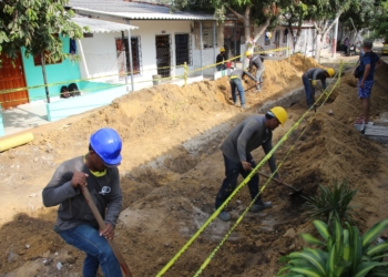 Alcaldía de Malambo invierte $400 millones para obras de alcantarillado en Ciudad Caribe II