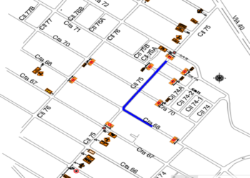 Por construcción de redes eléctricas   cierres de vías a partir del martes 3 de mayo de 2022