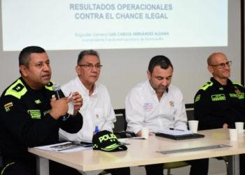 Autoridades del Atlántico ratifican lucha contra el chance ilegal en el departamento