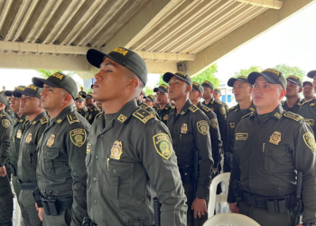 Llegan a Barranquilla 350 nuevos policías para reforzar la seguridad