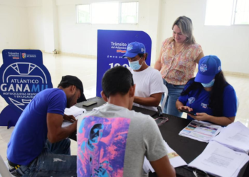 Con ‘Atlántico Gana Mil’, Tránsito beneficiará a motociclistas de 14 municipios del departamento