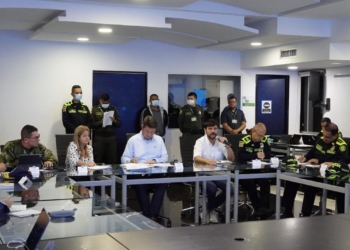 Ministro de defensa y autoridades locales, establecen medidas para proteger a los conductores y ciudadanía