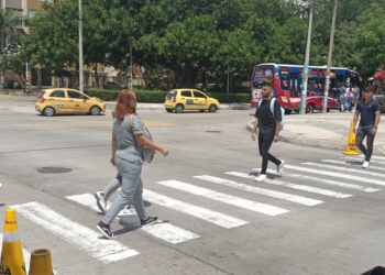 Secretaría de Tránsito celebró el día mundial del peatón con una jornada pedagógica