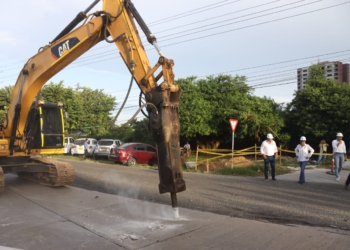 Iniciaron los trabajos de la Gran Vía en el corredor universitario