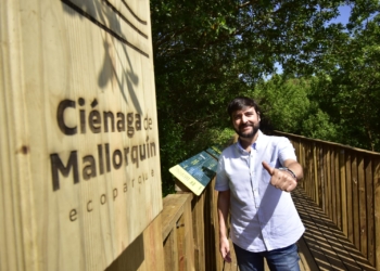 Alcalde Jaime Pumarejo recorre los primeros 500 metros de la ciénaga de Mallorquín