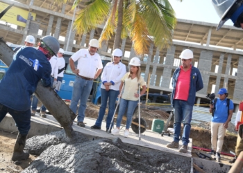 “Los primeros 120 metros lineales de la Gran Vía con dos carriles ya están listos»: Elsa Noguera