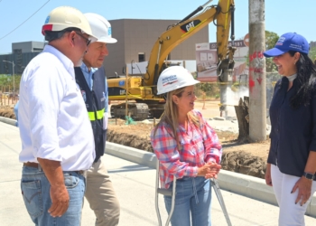 ”Están listos los dos primeros carriles de la calzada norte de la Gran Vía”: Elsa Noguera