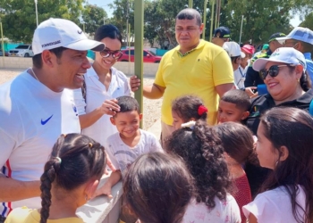Alcalde inspeccionó avance de obras de escenarios recreodeportivos en Malambo