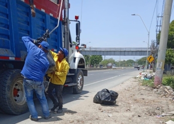 En Malambo, eliminado basurero a cielo abierto a lo largo de la vía Oriental
