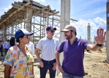 Distrito avanza en la ejecución del Mercado del Río, en La Loma 