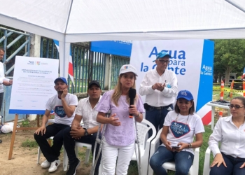 Gobernadora del Atlántico exigió a EPM cumplir a usuarios o retirarse de Malambo