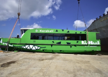 Barranquilla recibe al RioBús en el Gran Malecón 