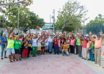 Más de 5.000 personas mayores en Barranquilla celebraron su mes con mucha vitalidad