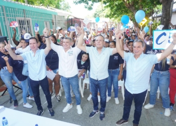 Juan José Vergara, candidato al Concejo de Barranquilla, recibe total respaldo de amigos del barrio Carrizal