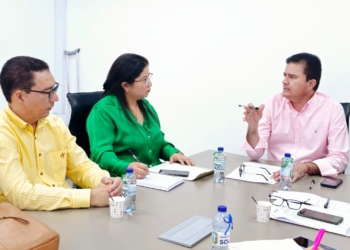 Inició el empalme en la alcaldía de Soledad, entre Alcira Sandoval y el alcalde Ucrós