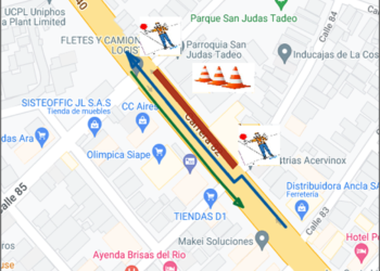 La vía 40 entre las calles 84 y 85 estará cerrada por simulacro de emergencia este miércoles 15 de noviembre