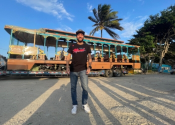 Llega el primer vagón del tren para Bocas de Ceniza