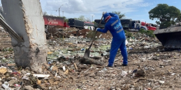 Concejal Vergara aplaude iniciativa de la Triple A, de limpiar los basureros a cielo abierto en épocas de Carnavales