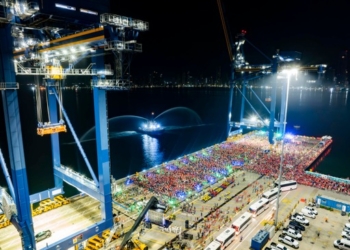 Más de 8 mil corredores partieron del Puerto de Cartagena en la Media Maratón del Mar