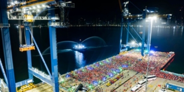 Más de 8 mil corredores partieron del Puerto de Cartagena en la Media Maratón del Mar