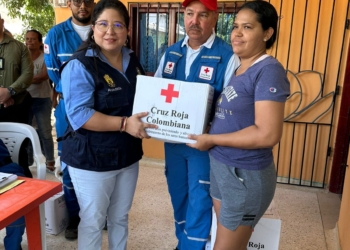 En Soledad entregan ayudas humanitarias a damnificados por fuertes lluvias en 2023