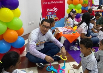 Soledad presente en el lanzamiento de la “Ruta 25” para la niñez del Atlántico