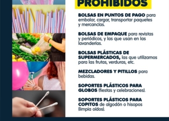 Distrito emite recomendaciones ante la prohibición de plásticos de un solo uso