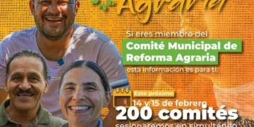 200 comités municipales de Reforma Agraria sesionará simultaneamente a nivel nacional