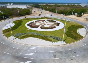 ¡La rotonda de la calle 98 florece como un jardín de Cayenas!: alcalde Char 