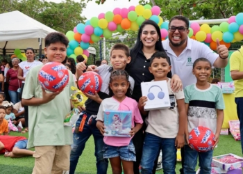 Con más de 3.000 niños Alcaldía de Puerto Colombia celebró el mes de la niñez