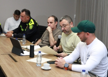 Distrito ultima detalles para garantizar la seguridad durante el Foro de la Ocde