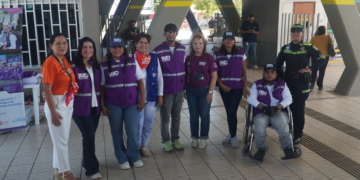 Lanzan en Transmetro el Código Violeta para prevenir y atender casos de acoso sexual callejero