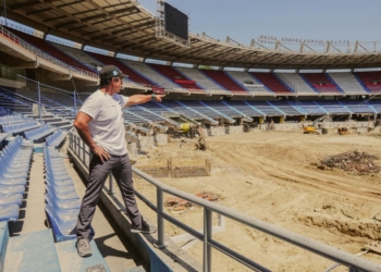Alcalde Char destaca el rápido avance de las obras de ampliación del estadio Metropolitano