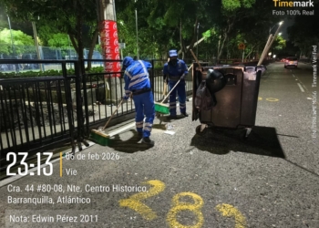 Con un esquipo especializado Triple A garantizó limpieza integral antes, durante y después en la Guacherna